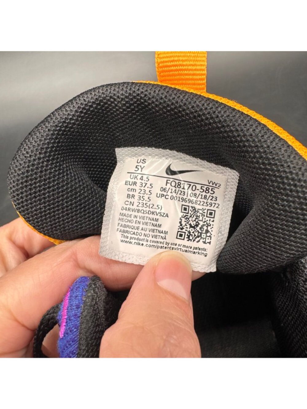 Nike LeBron Witness 7 Basketball Tennis Shoes 5Y Multicolor Youth Sneaker Bright - Picture 8 of 13
